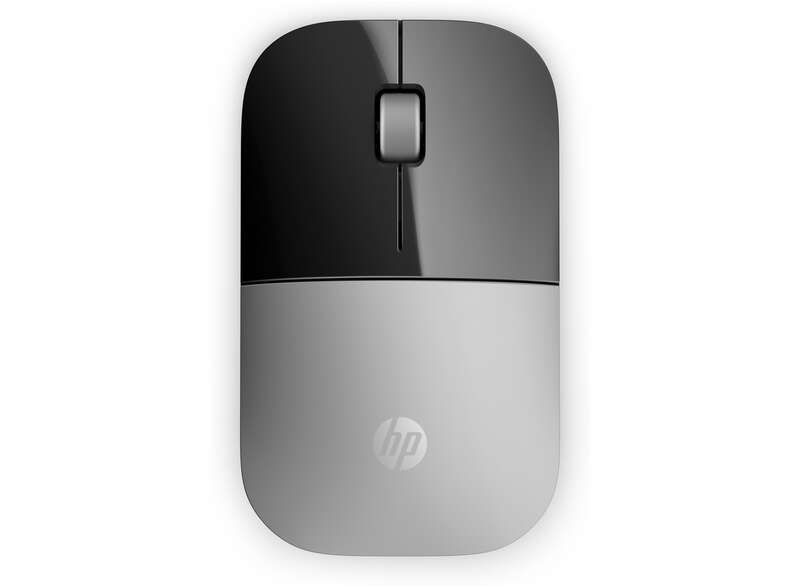 HP Z3700 Raton Inalambrico USB 1200dpi - 3 Botones - Uso Ambidiestro - Color Negro/Plata