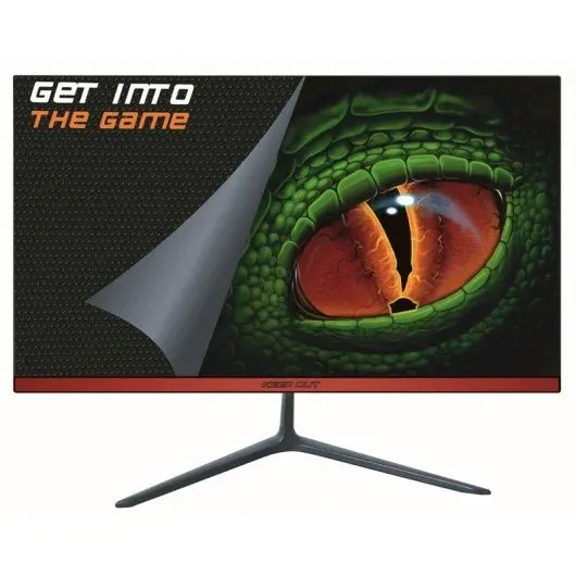 KeepOut Monitor Gaming LED 21.5" Full HD 1080p 75Hz - Respuesta 4ms - Angulo de Vision 178º - Altavoces 6W - 16:9 - HDMI, VGA, Jack 3.5mm - VESA 75x75mm