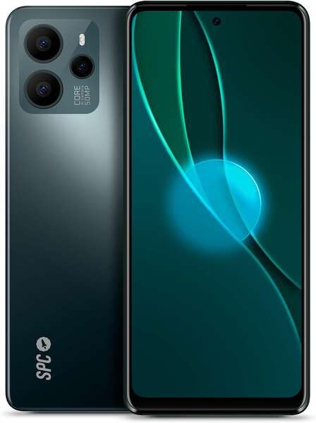 SPC Discovery Pro Smartphone - Pantalla de 6.8" FHD+ - 6GB RAM - 128GB Almacenamiento - Camaras de 50MPX, 5MPX y 2MPX - Carga Superrapida - NFC - Sensor de Huella Dactilar - Acabado Sedoso Deep Sky - Color Deep Sky