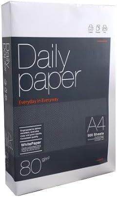 OFERTA ESPECIAL FOLIOS 3 CAJAS (15 PAQUETES) Daily Paper Papel A4 80gr. 210x297mm (500 Hojas) Blanco. LA CAJA DE 5 PAQUETES SALE A 22,69€ IVA INCLUIDO