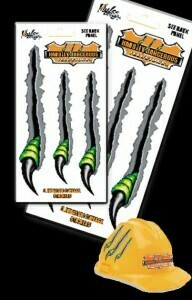Dinosaur Claws Removable Illusion Stickers