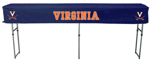 Virginia Cavalier Tailgate Buffet Table with Cover Virginia Cavalier Tailgate Buffet Table with Cover