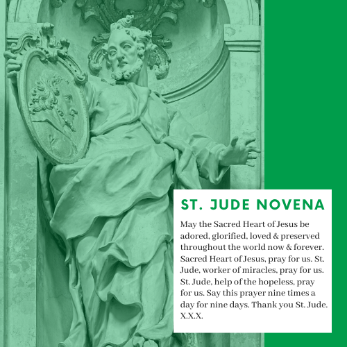 Prayer To Saint Jude Novena