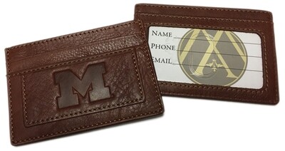 Michigan Leather Card Holder