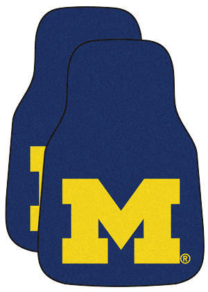 Michigan 2-Pc Carpet Auto Mat Set Michigan 2-Pc Carpet Auto Mat Set