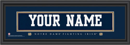 personalized notre dame jersey