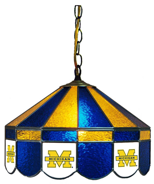 Michigan Stained Glass Hanging Lamp (16 Michigan Stained Glass Hanging Lamp (16