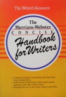 The Merriam-Webster Concise Handbook for Writers - Paperback