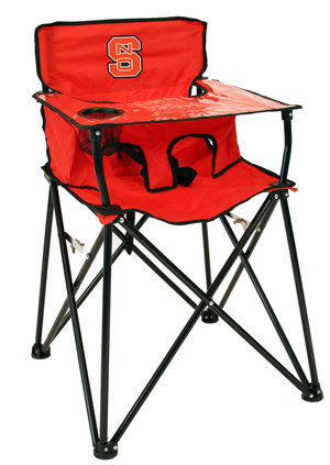 NC State Wolfpack High Chair with Carry Bag NC State Wolfpack High Chair with Carry Bag
