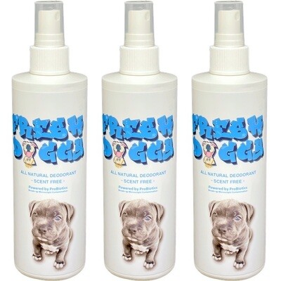 Fresh Doggy 3-Pack Probiotic Dog Deodorant