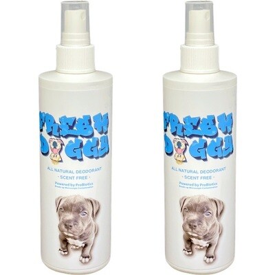 Fresh Doggy 2-Pack Probiotic Dog Deodorant