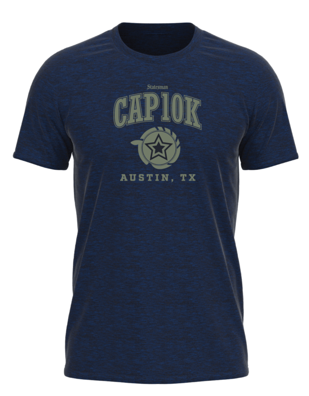 Cap10k twisted navy tee