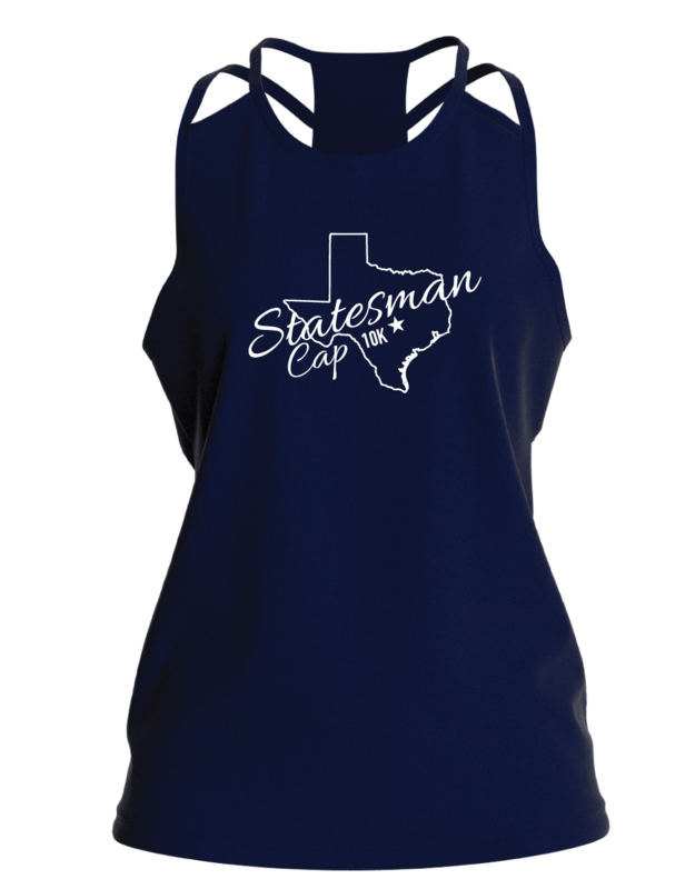 Cap10k women's navy strappy tank