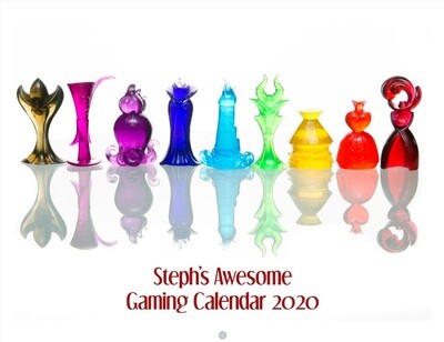 Steph's Awesome Gaming Calendar 2020!