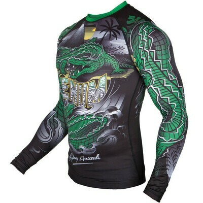 Рашгард с длинным рукавом VENUM Crocodile black/green Рашгард с длинным рукавом VENUM Crocodile black/green
