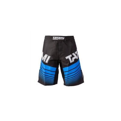 Шорты ММА TATAMI ранговые black/blue Шорты ММА TATAMI ранговые black/blue