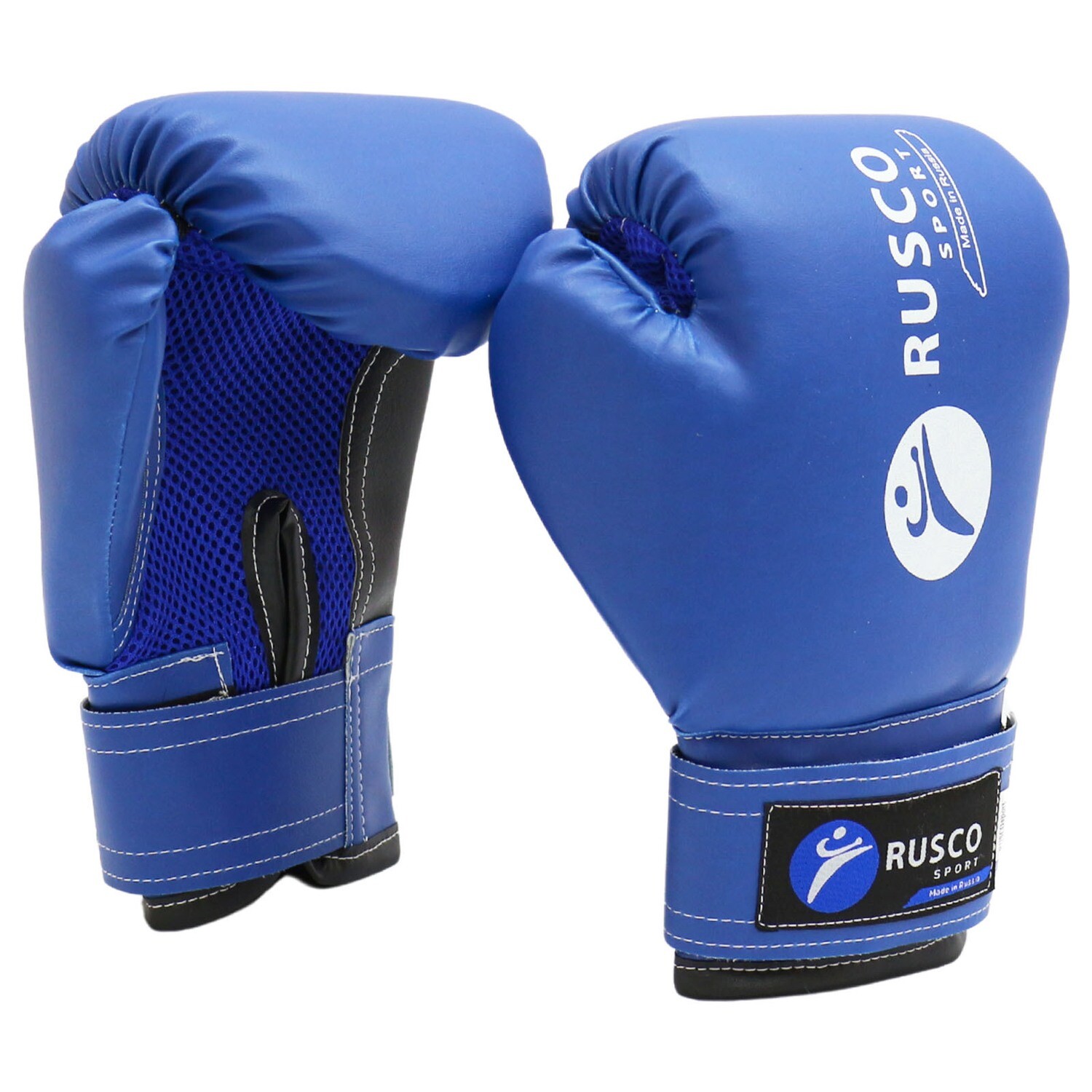 Перчатки для бокса Rusco Sport синие