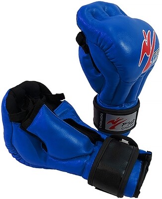 Перчатки для панкратиона Рэй-Спорт СКОРПИОН-2 синие