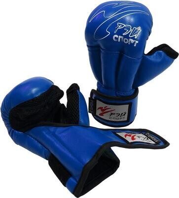 Перчатки для РБ Рэй-Спорт FIGHT-2 синие