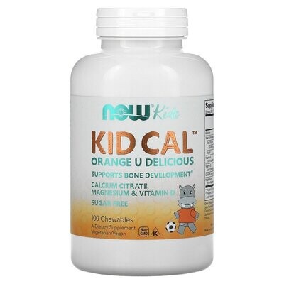 Комплекс Now Kid-Cal Chewable Calcium 100капс