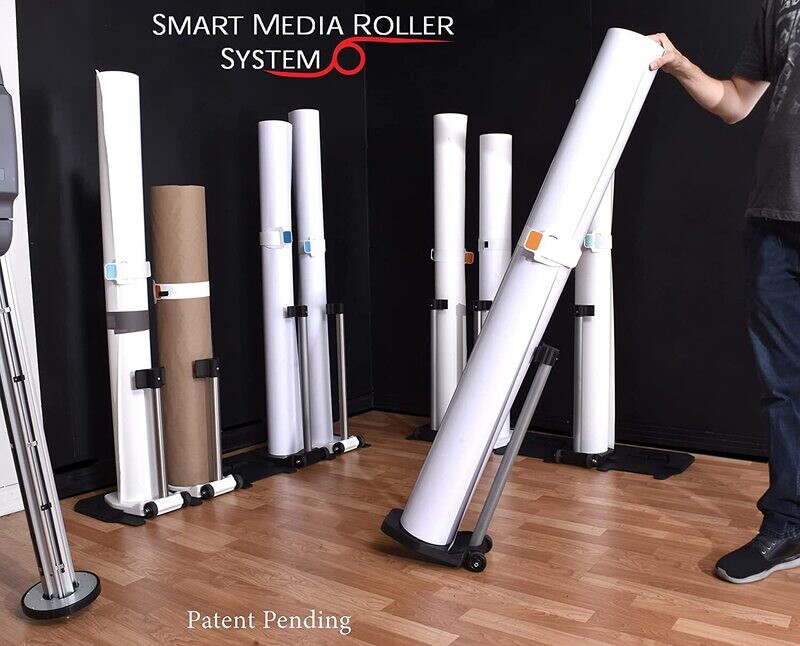 Print Media Hand Dolly / Smart Media Roller