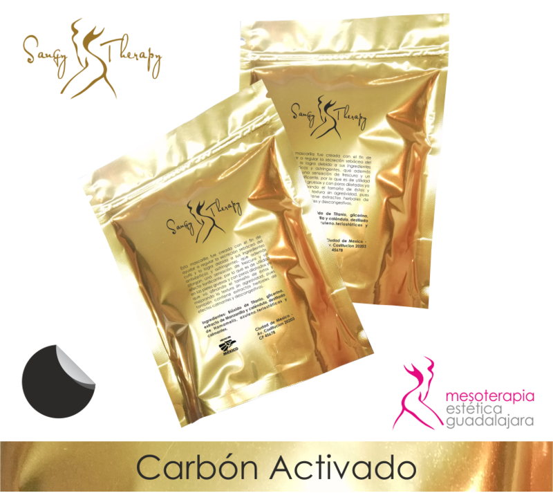 Mascarilla hidroplástica Carbón 250 g Mayoreo