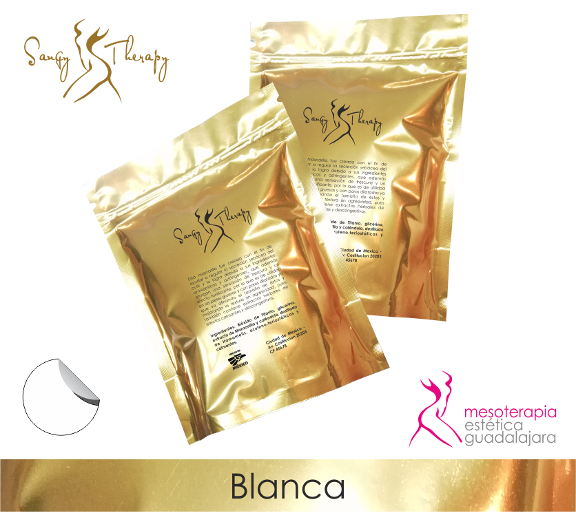 Mascarilla hidroplástica Blanca 250 g Mayoreo