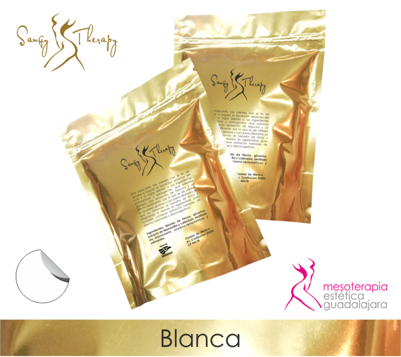 Mascarilla hidroplástica Blanca 250 g Mayoreo