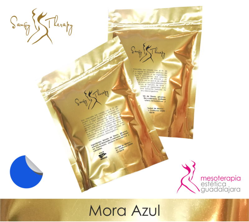 Mascarilla hidroplástica Mora Azul 250 g Mayoreo