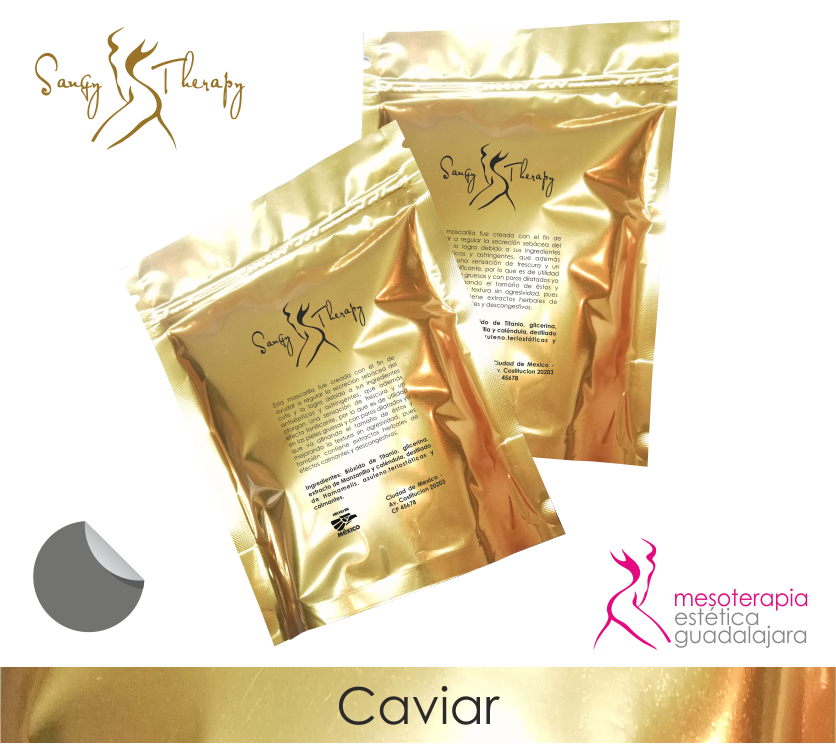 Mascarilla hidroplástica Caviar 250 g Mayoreo