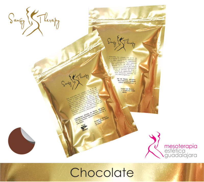 Mascarilla hidroplástica Chocolate 250 g Mayoreo