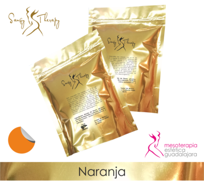 Mascarilla hidroplástica Naranja 250 g Mayoreo