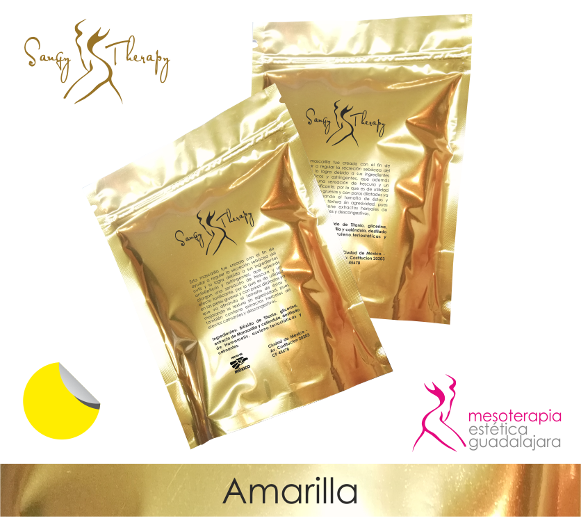 Mascarilla hidroplástica Amarilla 
Mayoreo  mínimo 10 unidades