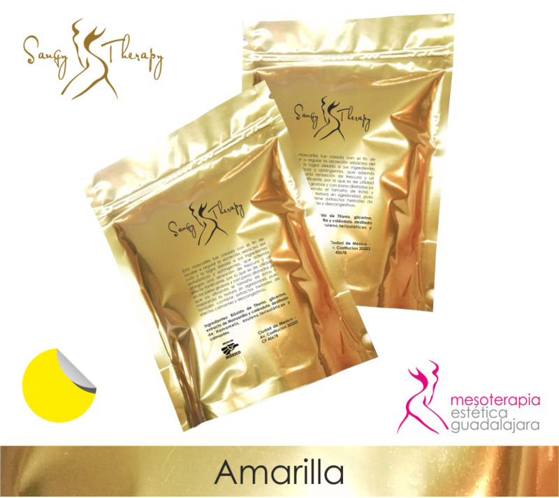 Mascarilla hidroplástica Amarilla 
Mayoreo  mínimo 10 unidades