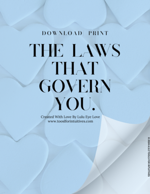 The Laws That Govern You