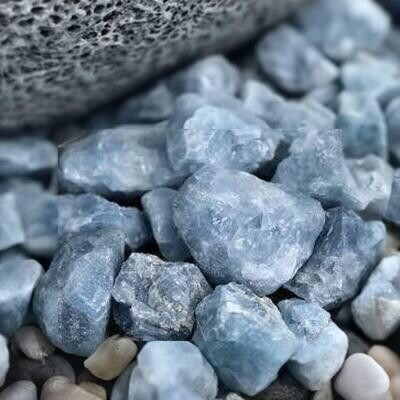 Raw Blue Calcite