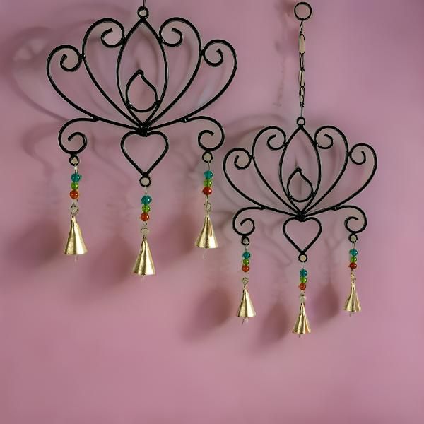 GOLD Lotus of Love Windchime