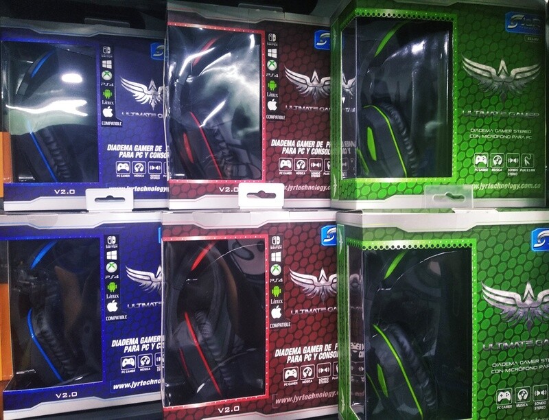 Diadema gamer para PC y consolas