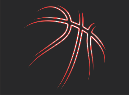 Foxes Abstract Basketball
