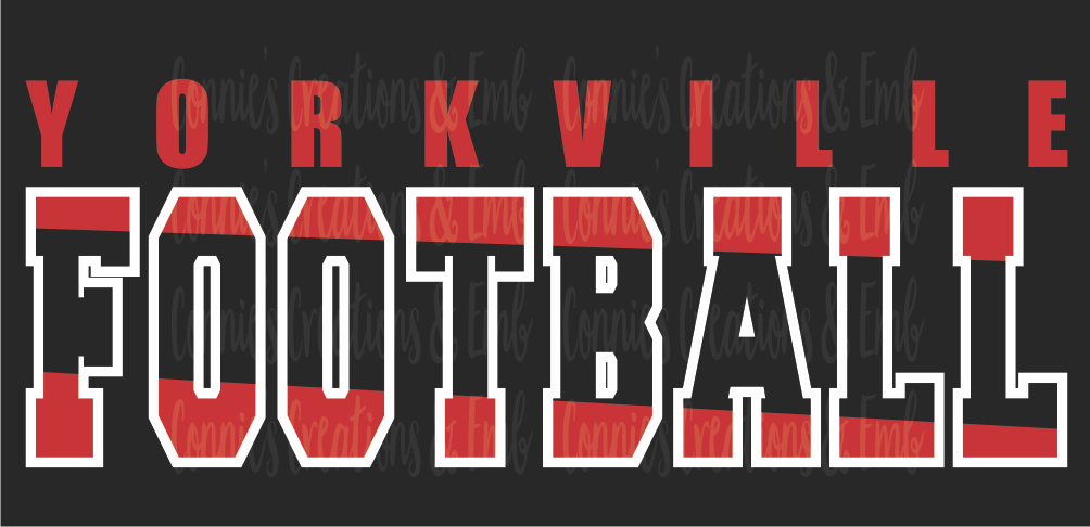 Yorkville Football Split