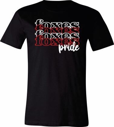 Foxes Stacked pride