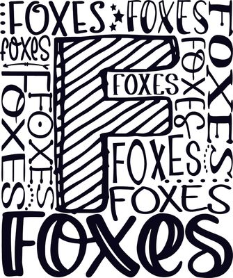 Foxes Typography