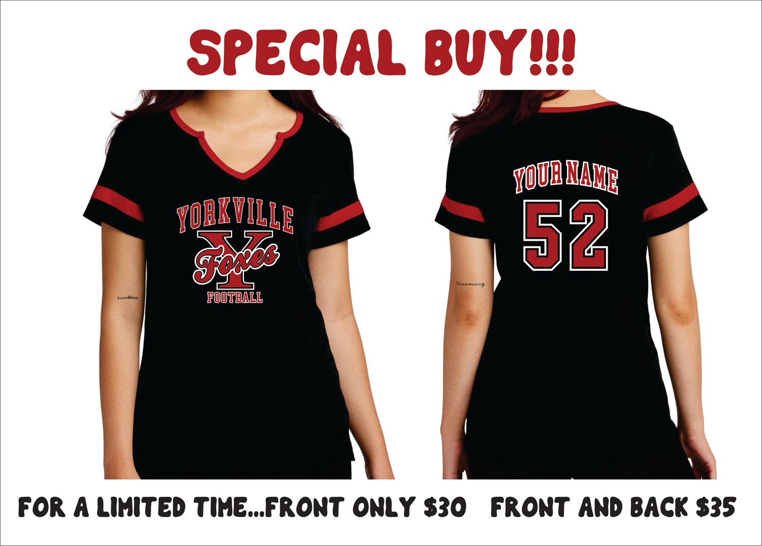 SPECIAL BUY! Football Jersey