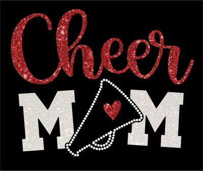 Cheer Mom Megaphone Stones