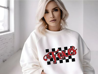 Foxes Checkered