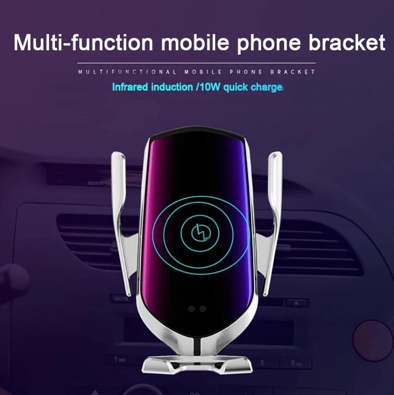 10W Automatic Fast Charging Qi Wireless Car Charger