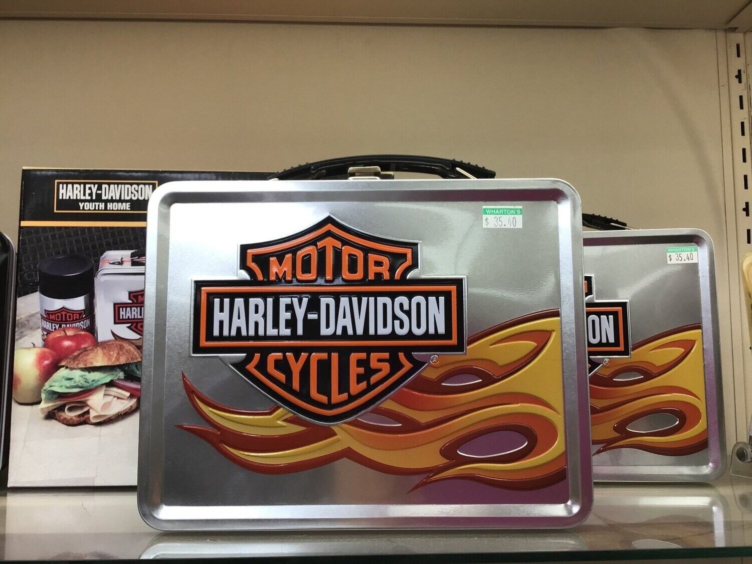 Harley Davidson Metal Lunch Box