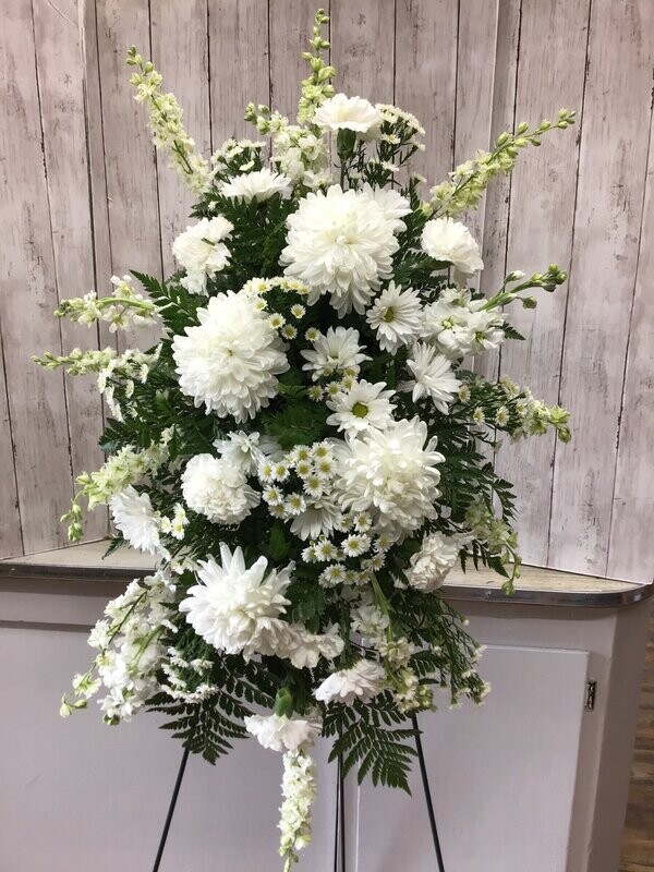 All White Easel Spray- Item #WFEBT-527