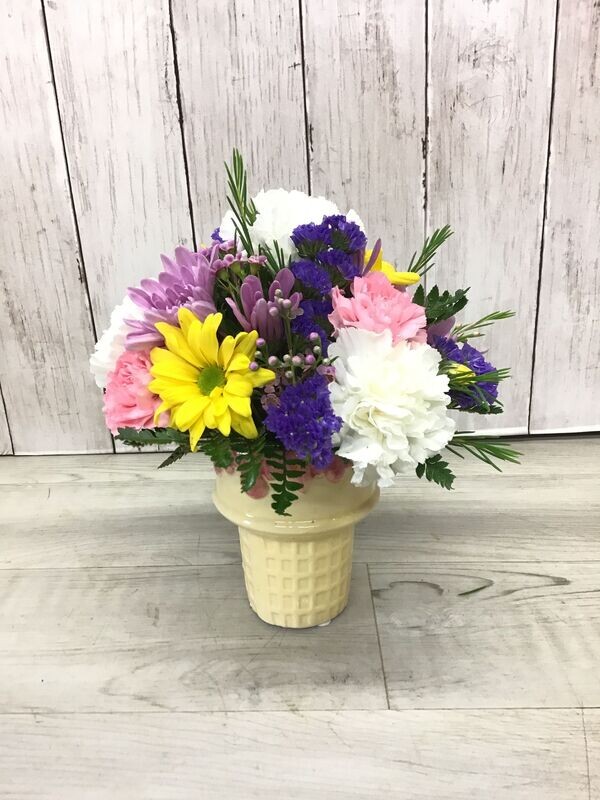 Birthday Ice Cream Cone- Item #WFEBT-703