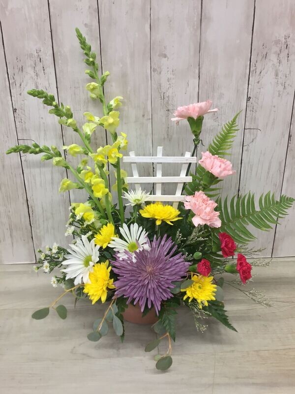 Garden Lovers Small Altar piece- Item #WFEBT-5604